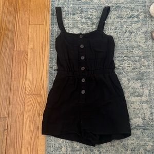 Romper with buttons